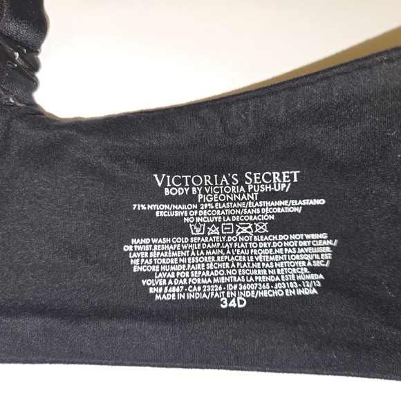 Victoria's Secret Classic Black Bra - Picture 3 of 3